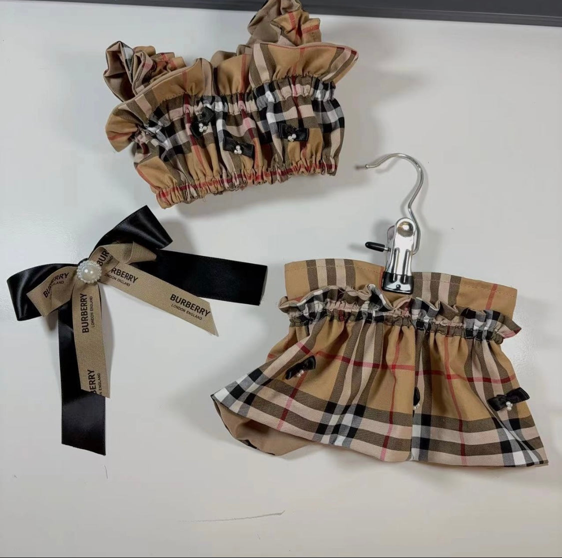 2 Piece BarkBerry Crop Tank & Mini Skirt
