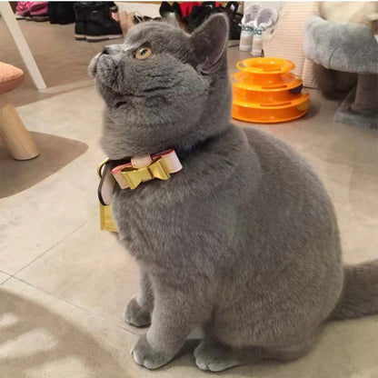 Lux Bow Tie Collar/Leash Set