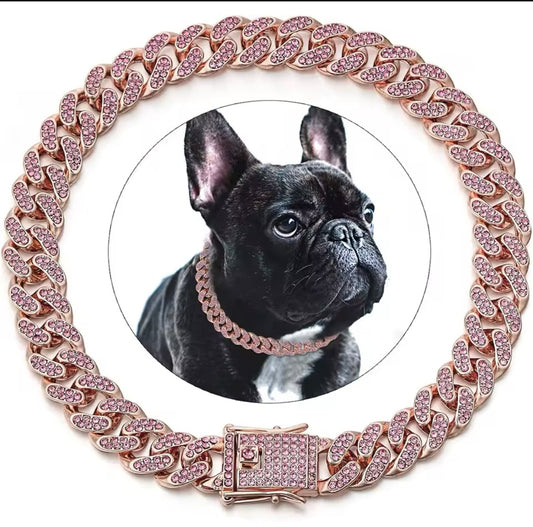 Cuban Link Dog Collar
