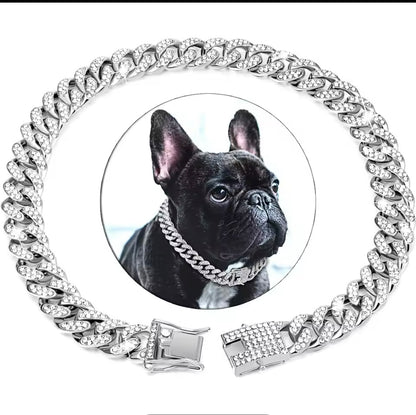 Cuban Link Dog Collar