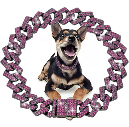 Cuban Link Dog Collar