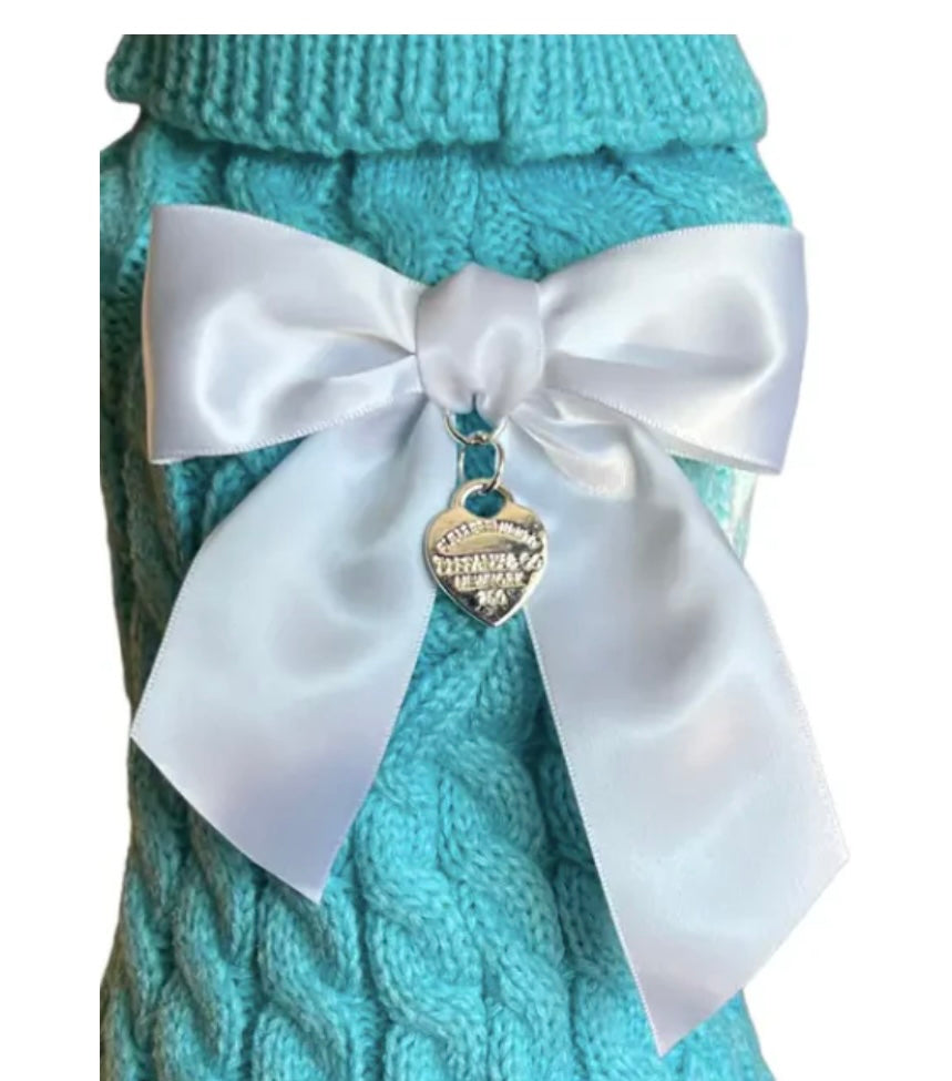 SniffPAWney Cable Knit Sweater